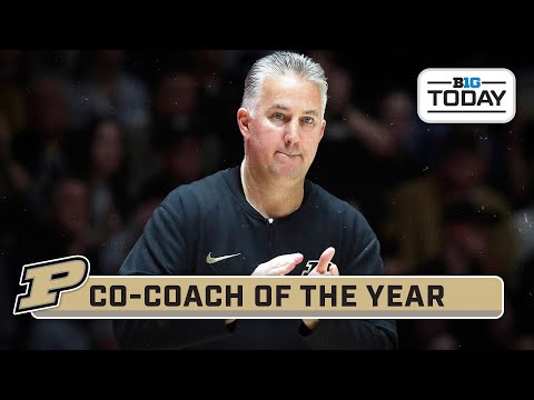 Matt Painter on Being Named B1G Co-Coach of The Year for the 5th Time | B1G Today